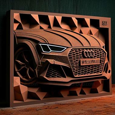 3D модель Audi RS3 (STL)